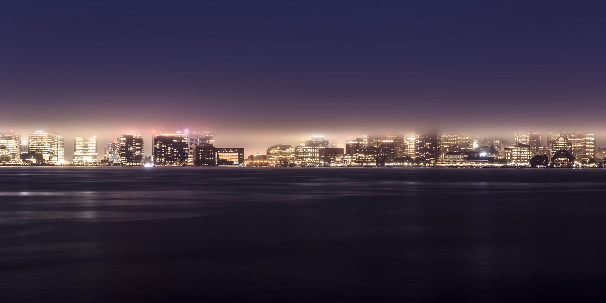 Boston at night (Boston, United States)