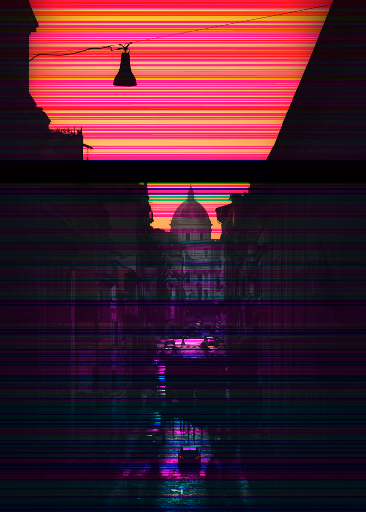 Sunrise in Rome, Italy