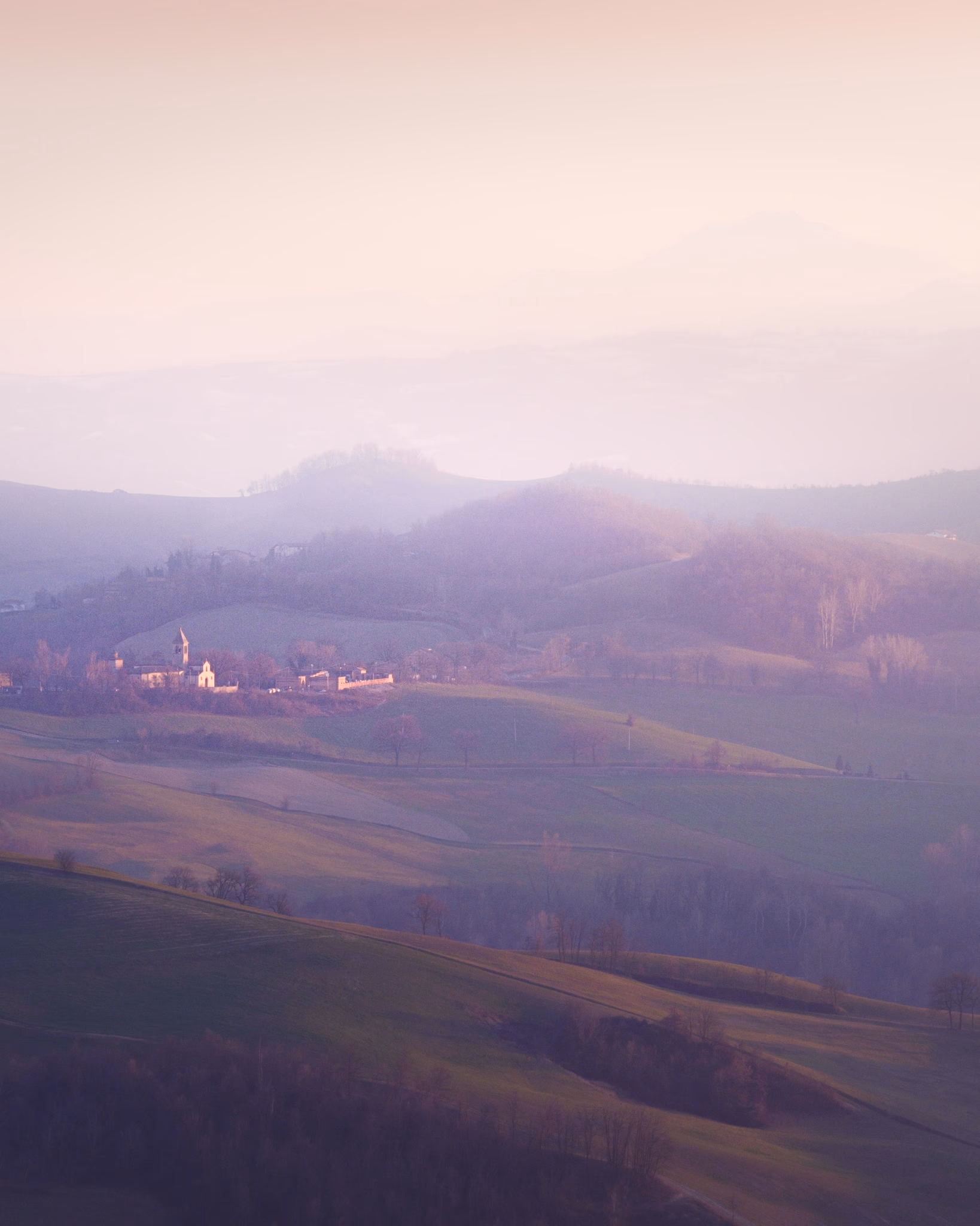 Sunset at Emilia-Romagna (Italy)